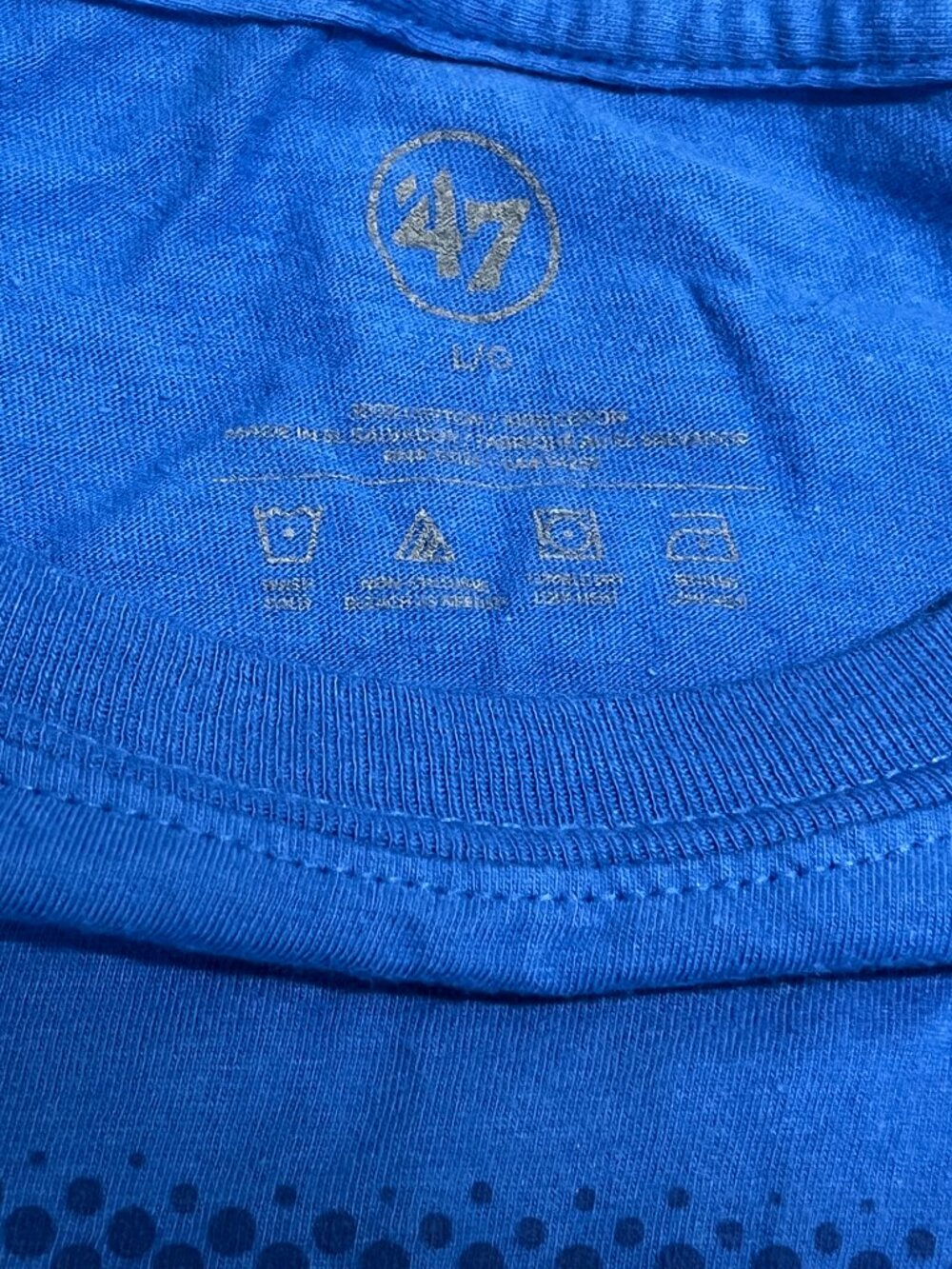 47 BRAND Men's Tee Shirt 2019 NHL Draft Vancouver BC Size Large Cotton - Picture 4 of 6